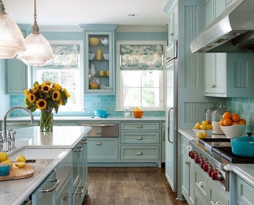 Coastal Kitchen Cuisine Traditionnelle Traditional Kitchen