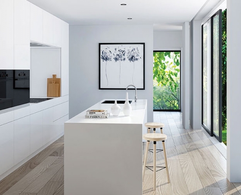 Modern Minimalist Kitchen