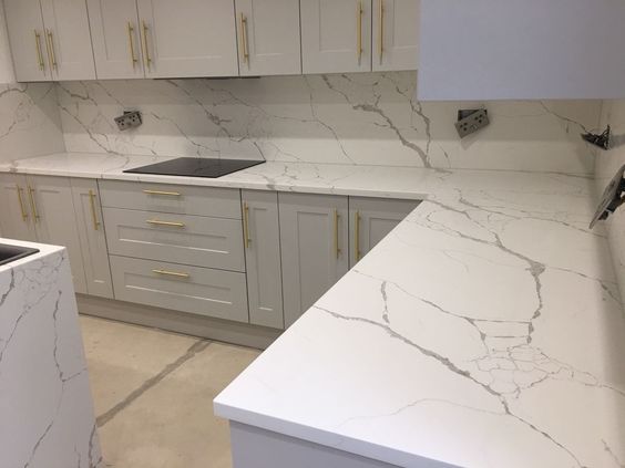 quartz countertops calacatta marble look