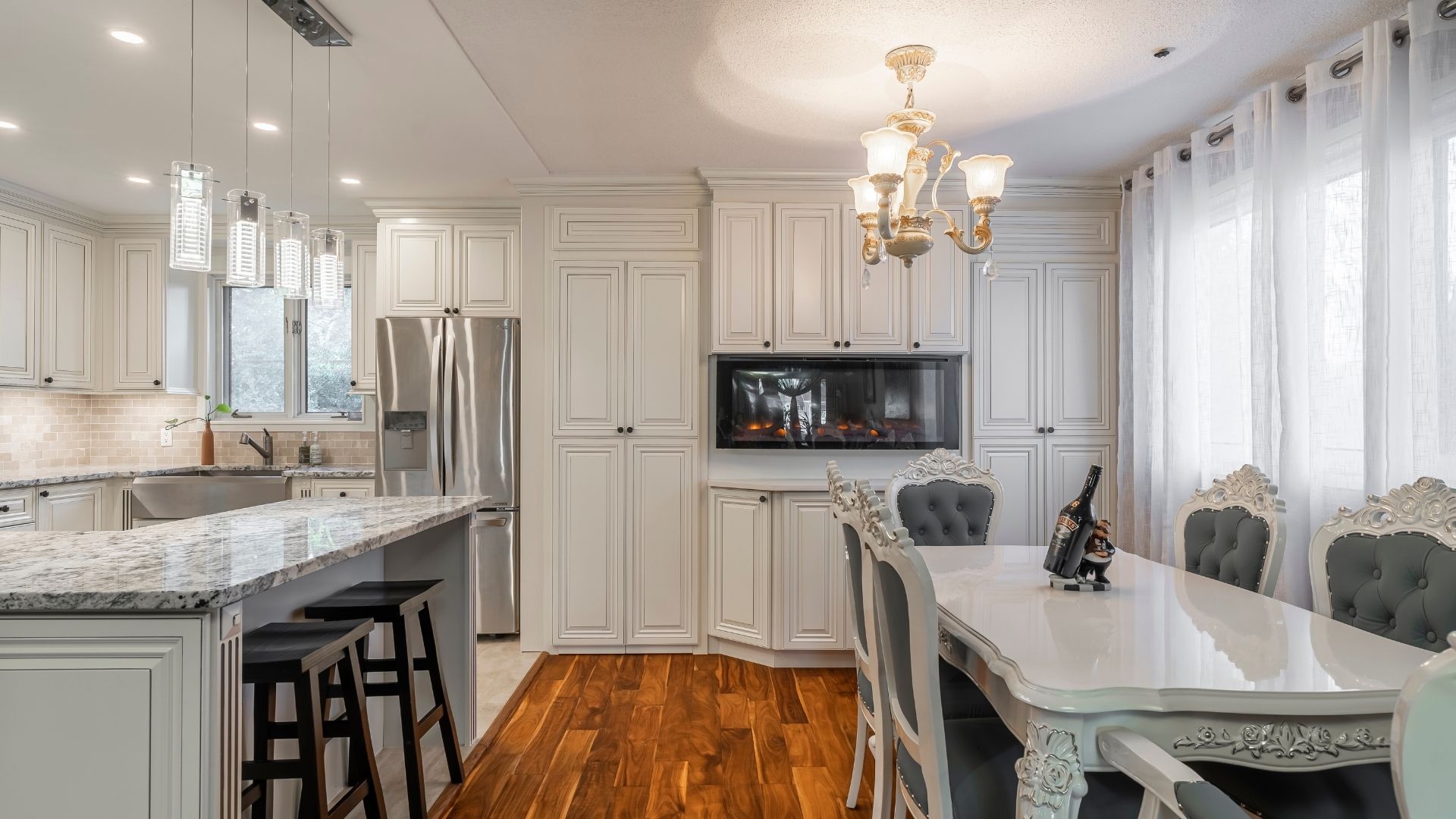 Pierrefonds kitchen renovation after