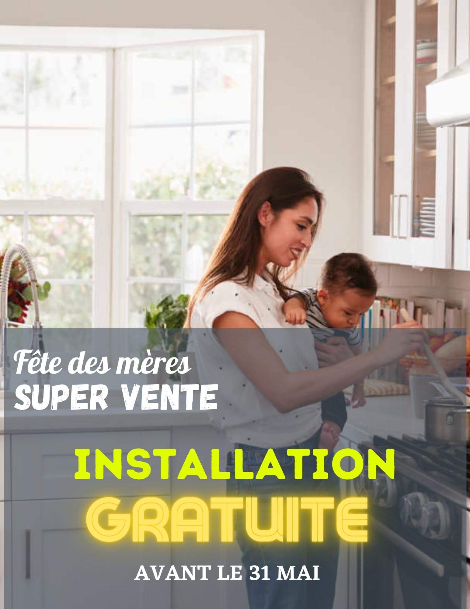 installation gratuite de la cuisine