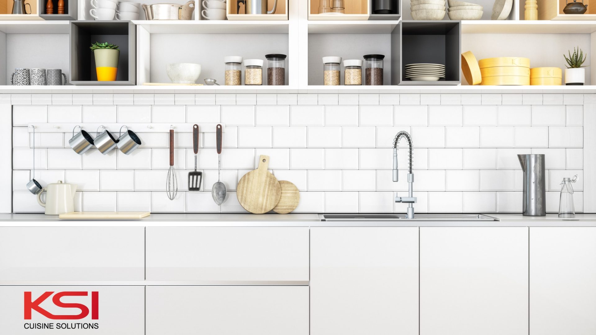 Kitchen Shelves vs Storage and Decoration