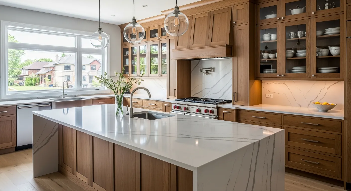 Armoires de Cuisine dans le West Island : Luxe et Design Intemporel