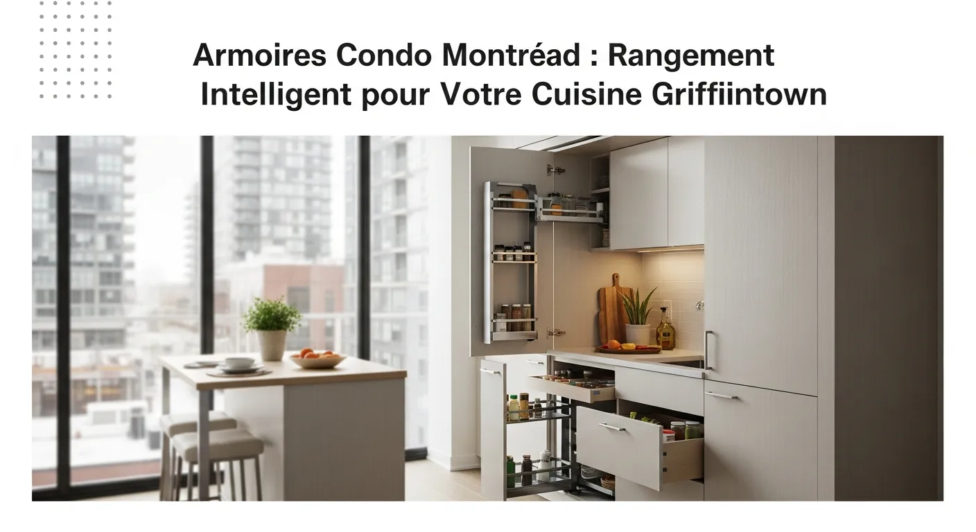 Rénovation de Cuisine en Condo à Montréal : Maximiser l'Espace et le Rangement